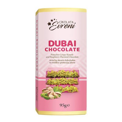 Eureni Σοκολάτα Dubai φιστίκι 95gr